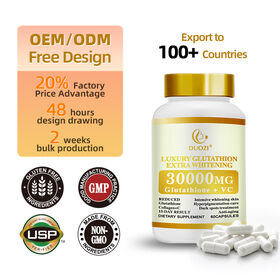 glutathione comprimés pour eclaircir la peau GLUTATHION ECLAIRCISSANT, Vitamine c, Complément Alimentaire main image 0