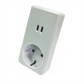 USB-Buchse, 2 x Typ C, Mini-USB-Ladegerät für Zuhause, Eingang 100 bis 240 V, 50/60 Hz 0,5 A Max. Ausgang jeder Port unabhängig verwendet