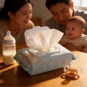 Toallitas gruesas para bebés Productos populares Toallitas de limpieza ultra premium Calmantes Sin fragancia Naturaleza a base de plantas
