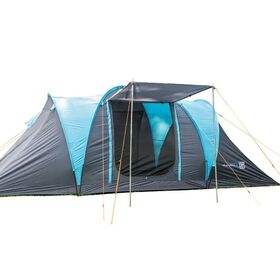Tente dôme familiale 4 personnes - Toile de tente imperméable, coutures thermosoudées, idéale pour le camping le week-end et les festivals