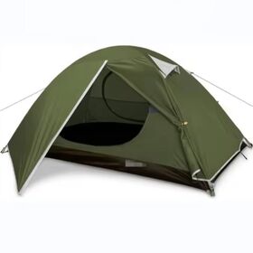 Vendedor caliente Asamblea tienda de campaña impermeable y a prueba de viento mochilero tienda fácil configuración ligero para senderismo al aire libre mountaine