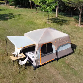 Tente de camping familiale de voyage pour 8 à 12 personnes à prix d'usine - Tente automatique pliante et imperméable pour voyages en famille, vente chaude