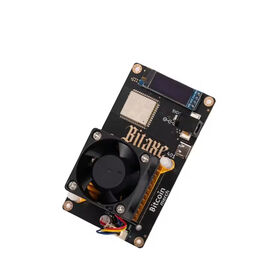 Bitaxe Supra 401 600GH/s 14W Máquina de Mineração BTC Solo com Fonte de Alimentação de 110V - 230V Bitcoin Miner para Mineração em Casa