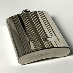 NEW Stainless steel wine pot 90Z mirror embossed,Whisky Hip flasks, portable travel Hip flasks