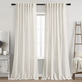 Yaland Cortinas Transparentes De Voile Con Elegante Patrón