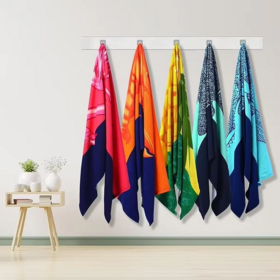 Grande Vente Serviette de Plage Décorative à Séchage Rapide Sans Sable Légère Grande Surdimensionnée Polyvalente et Multifonctionnelle pour les Vacances
