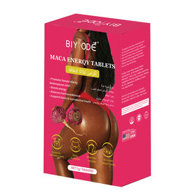 OEM ODM Maca Energy Tablets 60 Tablets Curve Sculpting Formula for Lift Firm and Body Shape Enhancement