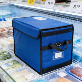 Bolsa Isotérmica VIP Multicompartimento OEM para Entrega de Paquetes de Alimentos Mixtos