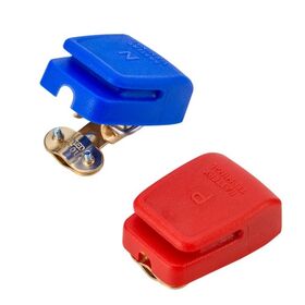 Speed Power Battery Terminal with Red, Blue Plastic Cover, Allow for quick release car battery connectors, OEM, Manufacturer