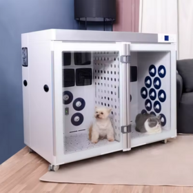 UAMILEPET Séchoir Intelligent Automatique pour Animaux de Compagnie en Promotion, Boîte de Séchage, Cage, Machine de Toilettage pour Chiens et Chats