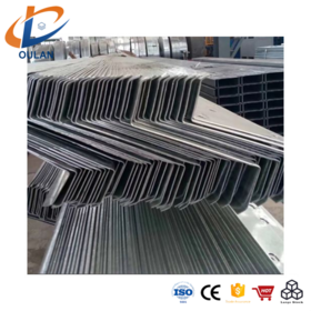 Open Pit Mine Crusher Station Hopper A588 Corten A Q355NH Measurement 200x110x8mm Z-shaped steel