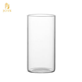 300ml 350ml 380 ml coupe en verre à boire borosilicaté clair face droite en verre à eau borosilicaté à paroi mince/Tumbler