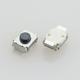 Pequeno interruptor de botão 3 * 4 com interruptor de toque de patch de 2 pinos, altura 1,6 mm