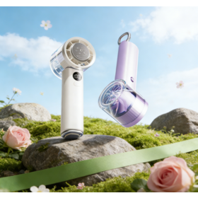Mini Ventilador Portátil de Refrigeração Semicondutora: Design Leve para Cenários Internos e Externos
