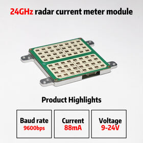 Wholesale 24GHz Mmwave Radar Sensor, 0.1-20m/s Radar Flowmeter Sensor, Flow Sensor Module & Water Velocity Sensor