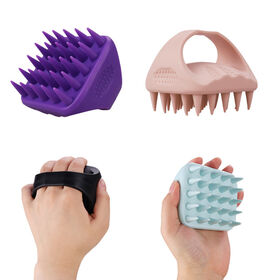 Ultra-Soft Silicone Baby Bath Brush with Anti-Slip Handle for Sensitive Skin Cleansing