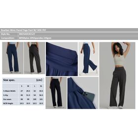 Pantalones de yoga holgados, pantalones casuales