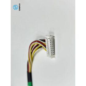 Arnés de cables OEM de 2,0 mm UL1569 28AWG para vehículos electrónicos, arnés de recolección de baterías recargables, fabricante con certificación ISO9001