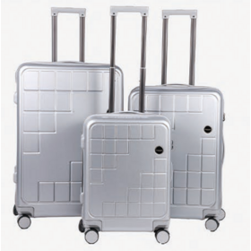 PC Luggage Sets Durable Polycarbonate Travel Suitcases Lightweight Spinner Wheel Trolley Cases