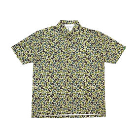 T-shirt personnalisé imprimé numériquement ; Polo 100 % polyester imprimé en couleur, doux, ample et à séchage rapide.