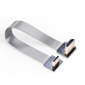 Cable FPV FPC flexible, cable mini HDMI a HDMI estándar para PCB con blindaje de lámina de aluminio para fotografía aérea