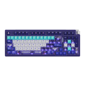 Clavier Mécanique Sans Fil TK52Q, Clavier Personnalisé Tri-Mode BT5.0/2.4GHz/USB-C Remplaçable à Chaud, Commutateurs Linéaires HIFI, Rétroéclairage RGB