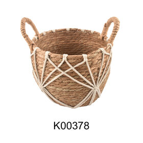 Panier à linge autonome en corde de coton tissée énorme et durable en gros Organisateur de rangement de jouets pour enfants