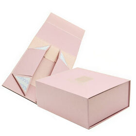 Custom Size Recyclable Christmas gift box Luxury Folding Magnetic Gift Box With Magnetic Lid
