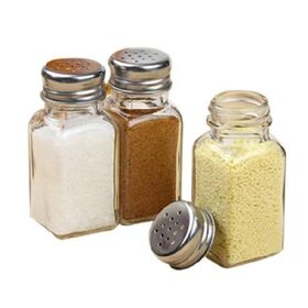 Custom Logo Glass Spice Shaker for Branded Kitchenware