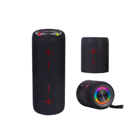 Altavoz magnético inalámbrico Bluetooth 2 en 1 con tejido IPX6 impermeable, 2*5W
