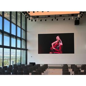 P1.56 indoor LED display aluminium die casting cabinet high brightness led display:High-brightness full color