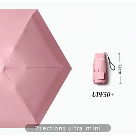 Mini paraguas ultra pequeño, paraguas de moda, paraguas de aluminio, paraguas portátil, paraguas compacto, paraguas para regalos y promociones