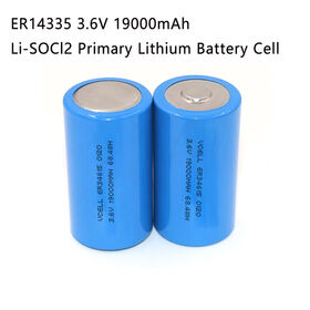 Industrial ER14335 3.6V 19000mAh Li-SOCl2 Primary Lithium Battery for Gas, Water & Smart Meters
