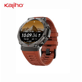 OEM ODM 1.43inch skin temperature GPS tracking military DM58 smart watches bracelet health management sports meeting AR/VR
