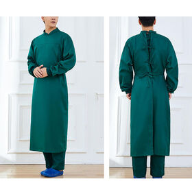 Reusable 21S 100% Cotton Medical Fabric Autoclavable Heat Resistant Textile for Hospital Surgical Gowns & Scrubs
