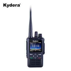 Kydera DR-105B Talkie-walkie étanche IP67 DMR/GMRS avec cryptage AES, GPS, Bluetooth et suppression du bruit par IA et OEM ODM