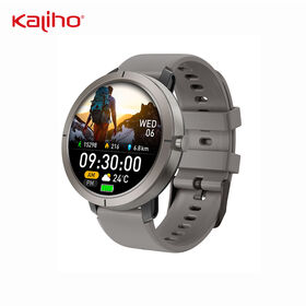 OEM ODM 1.32inch sim card digital sleep monitor DM76 smart watch refresher training calorie consumption yoga ECG function