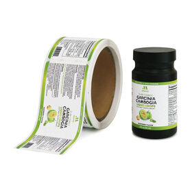 Rótulos de Papel Texturizado de Luxo Estilo Vinho para Garrafas de Suplementos Líquidos de Alta Qualidade, Fabricados Sob Medida por Fábrica com Certificação UL