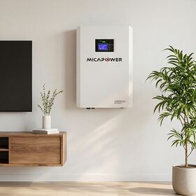 Batterie Solaire LiFePO4 ESS 25.6V 200Ah 5kWh Murale pour Maison, Onduleur Hybride et Stockage d'Énergie de Secours - OEM Usine