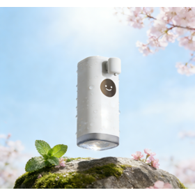 Distributeur de Savon Minimaliste Smiley le Plus Vendu - Antibactérien, Hygiénique et Protection de la Santé