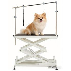 USMILEPET Table de Toilettage Électrique pour Animaux de Compagnie de Haute Qualité en Gros avec Plateau en Caoutchouc - Table de Toilettage pour Chiens