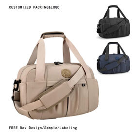 Sac de Voyage Tendance Personnalisé avec Fermeture Éclair, Léger, Respirant, Portable et Approuvé par les Compagnies Aériennes pour les Voyages