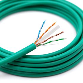 23AWG Massiver Kupfer Cat6 Kupfer 1000ft Ethernet Kabel 305m Übertrifft Fluke Test für Innen Cat6 UTP Kabel blankes Kupfer CCA Cat6A OEM