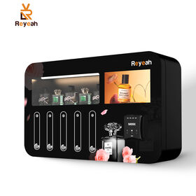 Foreign Hot Sale Small Touch Screen Perfume Vending Machine Automatic Spray Self-Serving Unmanned Vertical Vending Machine