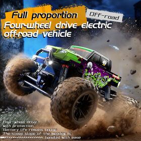 JJRC C8830 Coche RC 4WD de Alta Velocidad 2.4G Brushless 38-70km/H Proporción Completa Velocidad Variable Escobillas de Carbón Cargador de Cable USB