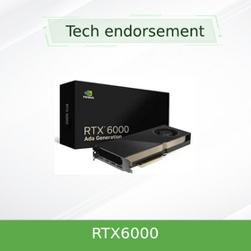 NVIDIA RTX 6000 Ada Generation 48GB GDDR6 ECC GPU Profesional para Estación de Trabajo de IA y Renderizado 3D