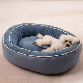 Caseta/Cama Práctica, Fácil de Mantener, de Tela Desmontable para Todas las Estaciones, para el Descanso de Perros y Gatos Pequeños y Medianos