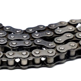 Cadena de rodillos para motocicleta 428 415 425h 420 428 428h 520 530 de alta resistencia a la tracción y calidad superior para motocicleta Wave