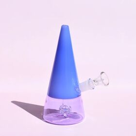 Verrerie de qualité supérieure d'usine Pipe à eau en verre Couleur personnalisée