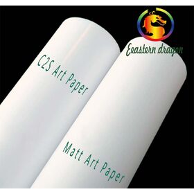 Carton d'Art Double Face Couché Haute Rigidité 300 GSM avec Excellente Adhérence de l'Encre pour Impression Offset